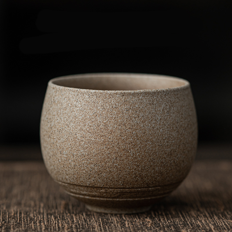 Handmade Coarse Pottery Tea Cup
