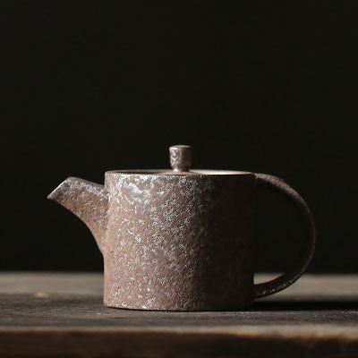 Handcrafted Iron-Glaze Teapot