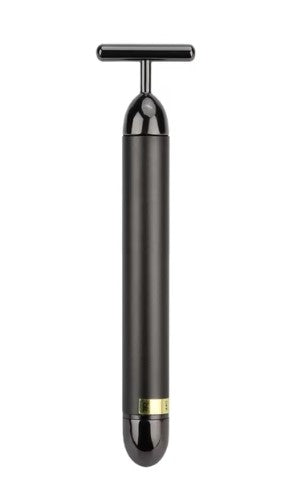 Electric Gold T-Bar Facial Massager
