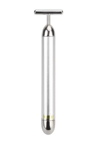 Electric Gold T-Bar Facial Massager